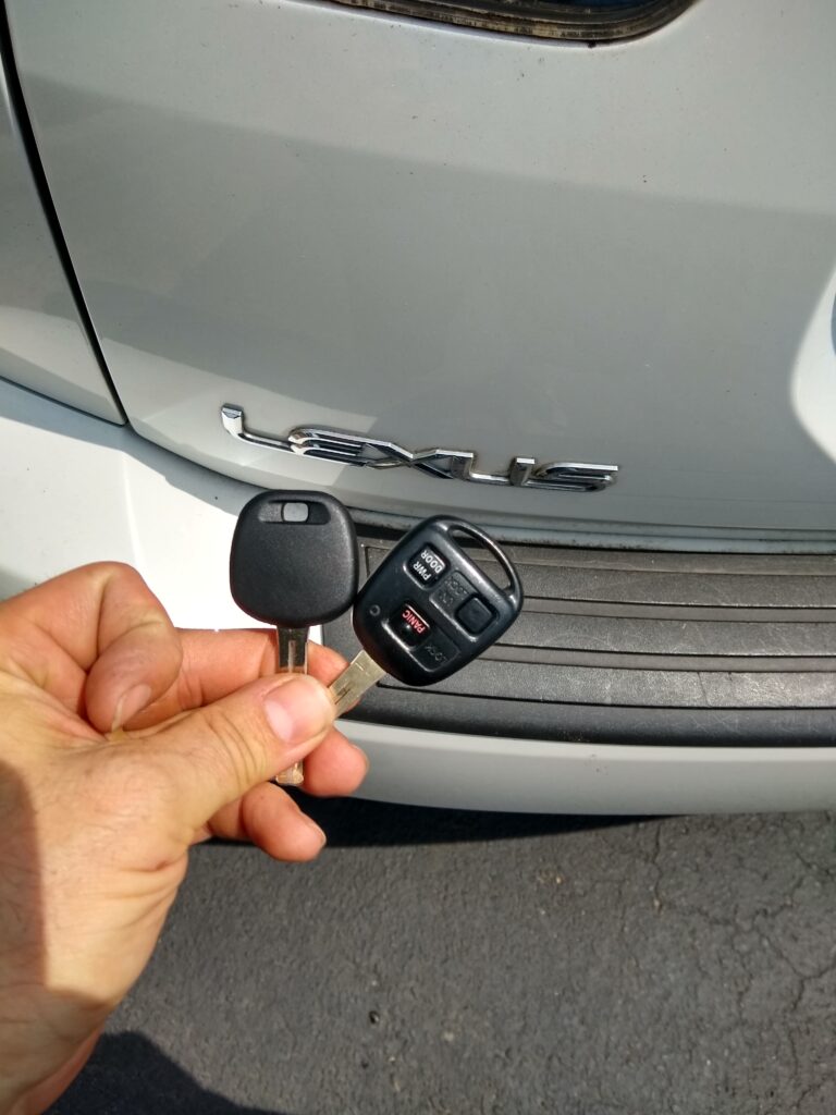 Lexus key replacement