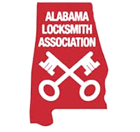 Alabama Locksmith Association (ALA) logo – professional organization for certified locksmiths in Alabama